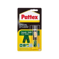 Colla Tessile Speciale Trasparente Pattex 20gr - Resistente al Lavaggio e alla Stiratura - Per tutti i tipi di Tessuti