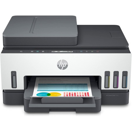 Stampante multifunzione All-in-One HP Smart Tank 7305 fronte/retro a colori WiFi 15 ppm