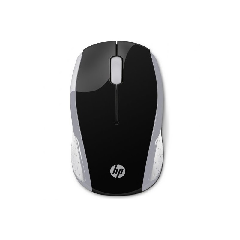 HP 200 Raton Inalambrico USB 1000dpi - 3 Botones - Uso Ambidiestro - Color Negro/Plata HP 200 Raton Inalambrico USB 1000dpi - 3 Botones - Uso Ambidiestro - Color Negro/Plata