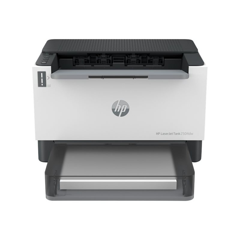 Stampante laser WiFi HP LaserJet Tank 2504w monocromatica fronte/retro 22 ppm - Caricata con 5.000 pagine di toner originale HP Stampante laser WiFi HP LaserJet Tank 2504w monocromatica fronte/retro 22 ppm - Caricata con 5.000 pagine di toner originale HP
