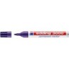 Pennarello indelebile Edding 3000 - Punta tonda da 1,5 mm - Linea tra 1,5 e 3 mm - Ricaricabile - Asciugatura rapida - Colore vi