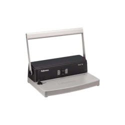 Fellowes Metal 50 Encuadernadora Manual A4 de Espiral Metalico - Perfora hasta 12 Hojas - Encuaderna hasta 450 Hojas