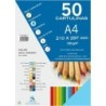 Confezione Dohe da 50 Cartoncini A4 180 g/m² - Adatti alla Stampa - PH Neutro - Privi di Cloro Elementare - Colore Blu Oceano