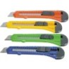 Taglierina retrattile grande Bismark - Manico in plastica - Blocco di sicurezza 24pz 24pz