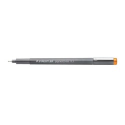 Staedtler Pigment Liner 308 Pennarello calibrato - Tratto 0,3 mm - Asciugatura rapida - Colore marrone chiaro 10pz 10pz