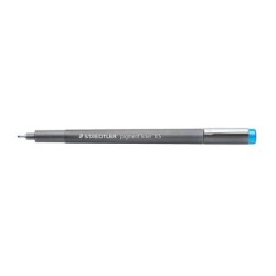 Staedtler Pigment Liner 308 Pennarello calibrato - Tratto 0,5 mm - Asciugatura rapida - Colore azzurro 10pz 10pz