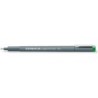 Staedtler Pigment Liner 308 Pennarello calibrato - Tratto 0,5 mm - Asciugatura rapida - Colore verde 10pz 10pz