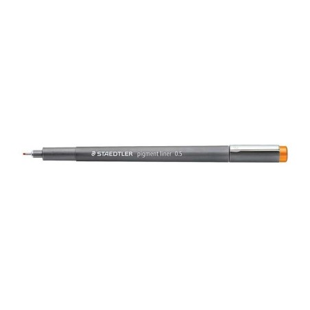 Staedtler Pigment Liner 308 Rotulador Calibrado - Trazo 0.5mm - Secado Rapido - Color Marron Claro