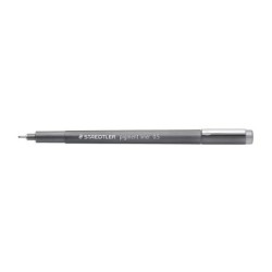 Staedtler Pigment Liner 308 Pennarello calibrato - Tratto 0,5 mm - Asciugatura rapida - Colore grigio 10pz 10pz