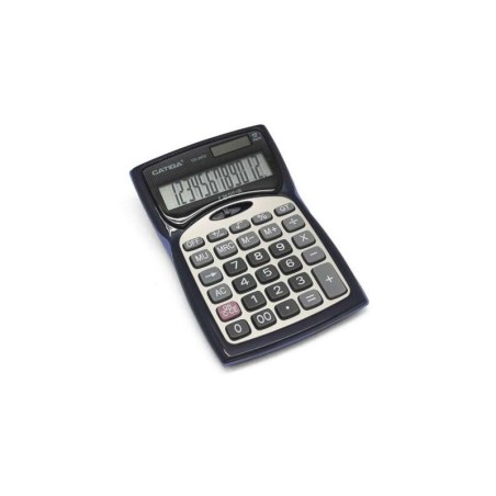 Bismark Calculadora de Sobremesa - Pantalla LCD de 12 Digitos