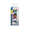 Staedtler Lumocolor 318 C6 Pack de 6 Rotuladores Permanentes - Trazo de 0.6mm Aprox - Secado Rapido - Colores Surtidos