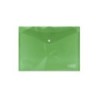 Ingraf Sobre con Cierre de Broche - Polipropileno - Tamaño A4 - Color Verde
