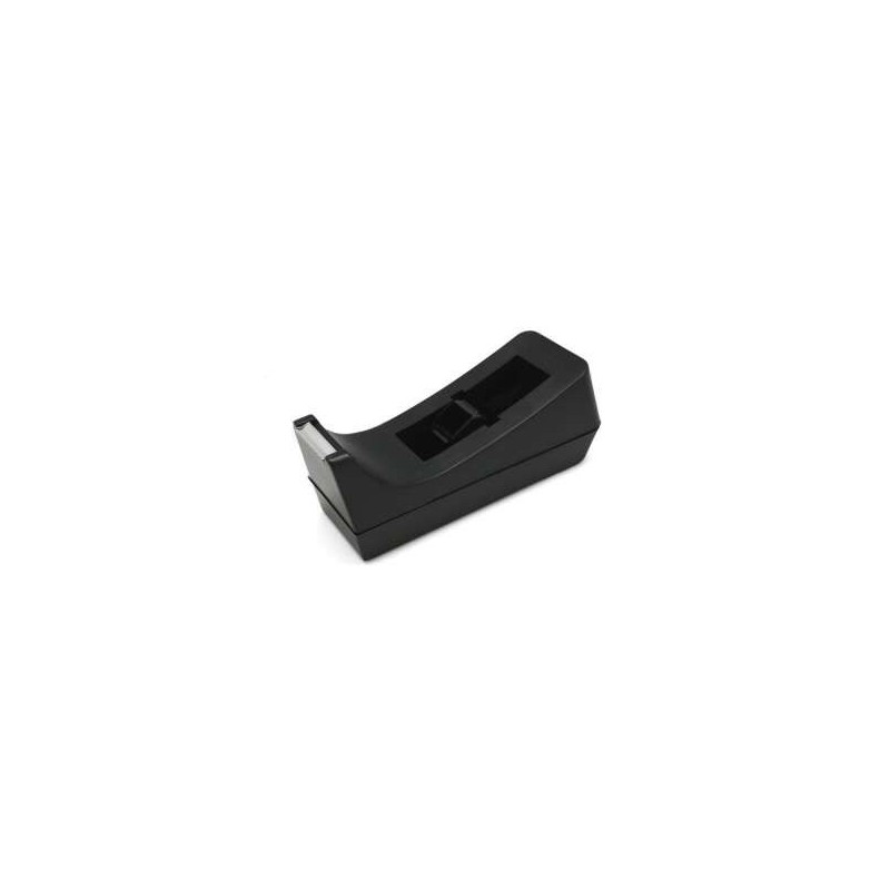 Bismark Portarrollos de Sobremesa para Cintas Adhesivas de hasta 33m - Cuchilla de Acero - Color Negro Bismark Portarrollos de Sobremesa para Cintas Adhesivas de hasta 33m - Cuchilla de Acero - Color Negro