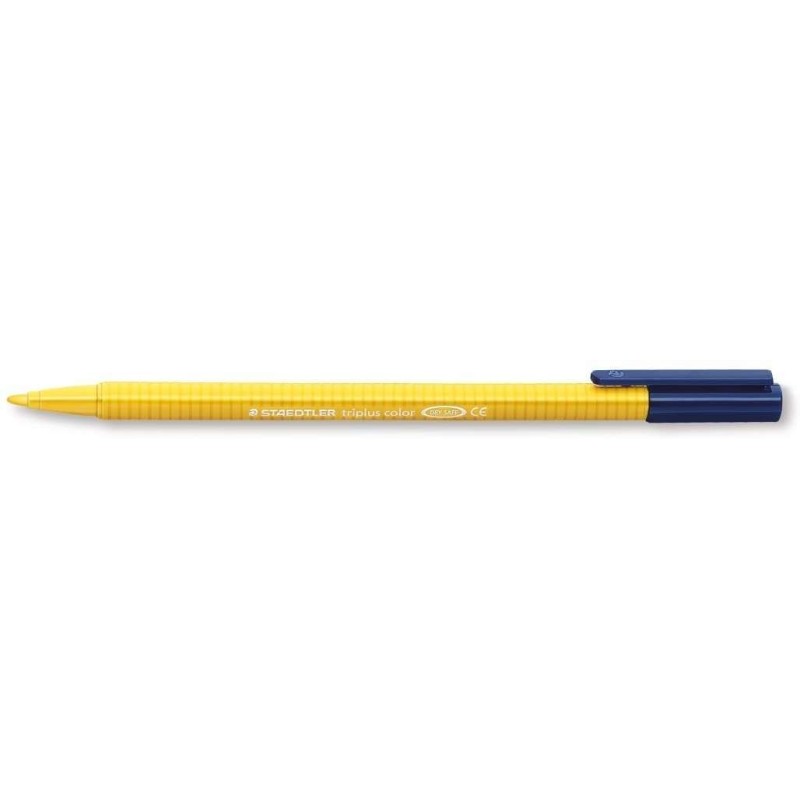 Staedtler Triplus Color 323 Rotulador de Punta Fina - Trazo 1mm Aprox - Tinta Base de Agua - Color Amarillo Staedtler Triplus Color 323 Rotulador de Punta Fina - Trazo 1mm Aprox - Tinta Base de Agua - Color Amarillo
