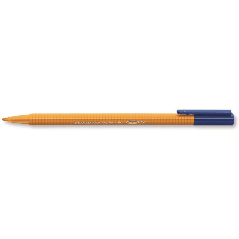 Staedtler Triplus Color 323 Rotulador de Punta Fina - Trazo 1mm Aprox - Tinta Base de Agua - Color Ocre Oro Staedtler Triplus Color 323 Rotulador de Punta Fina - Trazo 1mm Aprox - Tinta Base de Agua - Color Ocre Oro