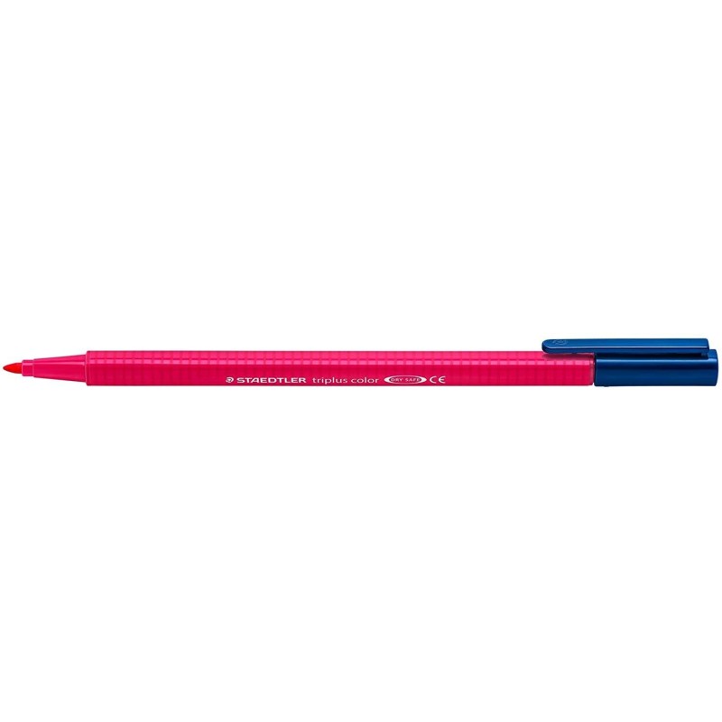 Staedtler Triplus Color 323 Rotulador de Punta Fina - Trazo 1mm Aprox - Tinta Base de Agua - Color Rojo Burdeos Staedtler Triplus Color 323 Rotulador de Punta Fina - Trazo 1mm Aprox - Tinta Base de Agua - Color Rojo Burdeos
