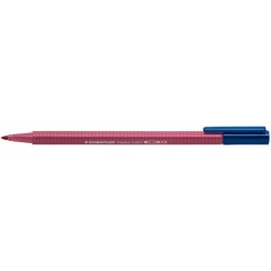 Staedtler Triplus Color 323 Rotulador de Punta Fina - Trazo 1mm Aprox - Tinta Base de Agua - Color Malva