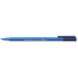 Staedtler Triplus Color 323 Pennarello Punta Fine - Tratto Circa 1 mm - Inchiostro a Base Acqua - Colore Blu 10pz 10pz