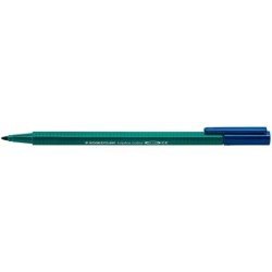 Staedtler Triplus Color 323 Pennarello Punta Fine - Tratto Circa 1 mm - Inchiostro a Base Acqua - Colore Blu Navy 10pz 10pz
