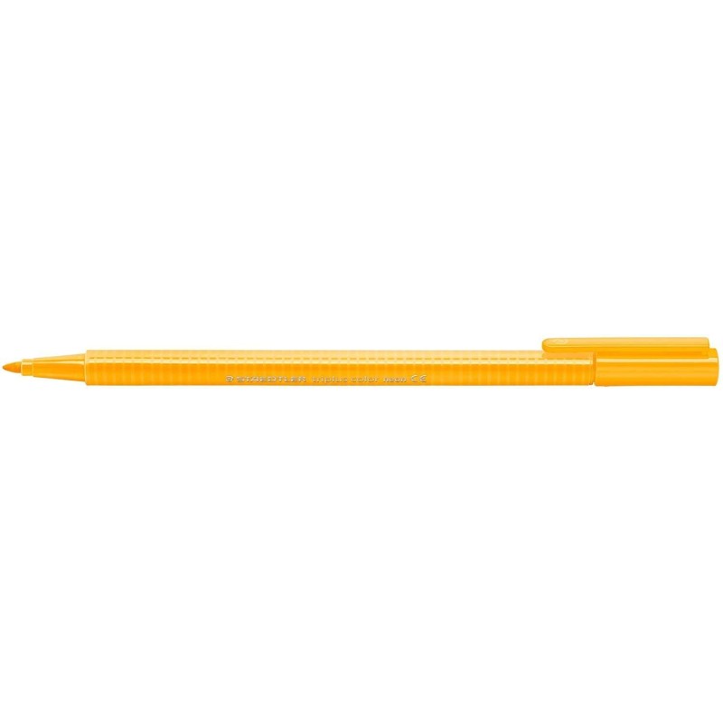 Staedtler Triplus Color 323 Rotulador de Punta Fina - Trazo 1mm Aprox - Tinta Base de Agua - Color Naranja Neon Staedtler Triplus Color 323 Rotulador de Punta Fina - Trazo 1mm Aprox - Tinta Base de Agua - Color Naranja Neon