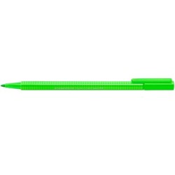 Staedtler Triplus Color 323 Pennarello Punta Fine - Tratto 1 mm Circa - Inchiostro a Base Acqua - Colore Verde Neon 10pz 10pz