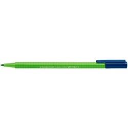 Staedtler Triplus Color 323 Pennarello Punta Fine - Tratto Circa 1 mm - Inchiostro a Base Acqua - Colore Giallo Verde 10pz 10pz