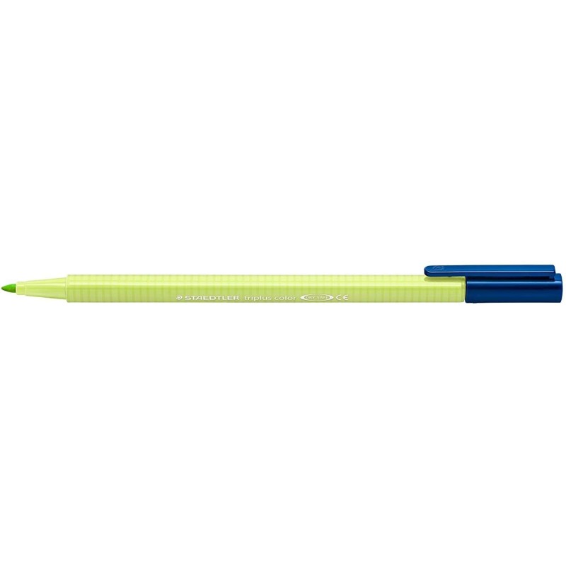Staedtler Triplus Color 323 Pennarello Punta Fine - Tratto 1 mm Circa - Inchiostro a Base Acqua - Colore Verde Lime 10pz 10pz Staedtler Triplus Color 323 Pennarello Punta Fine - Tratto 1 mm Circa - Inchiostro a Base Acqua - Colore Verde Lime 10pz 10pz