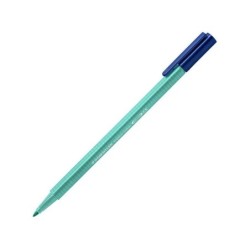 Staedtler Triplus Color 323 Rotulador de Punta Fina - Trazo 1mm Aprox - Tinta Base de Agua - Color Verde Esmeralda