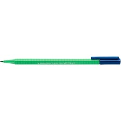 Staedtler Triplus Color 323 Pennarello Punta Fine - Tratto 1 mm Circa - Inchiostro a Base Acqua - Colore Verde Pallido 10pz 10pz