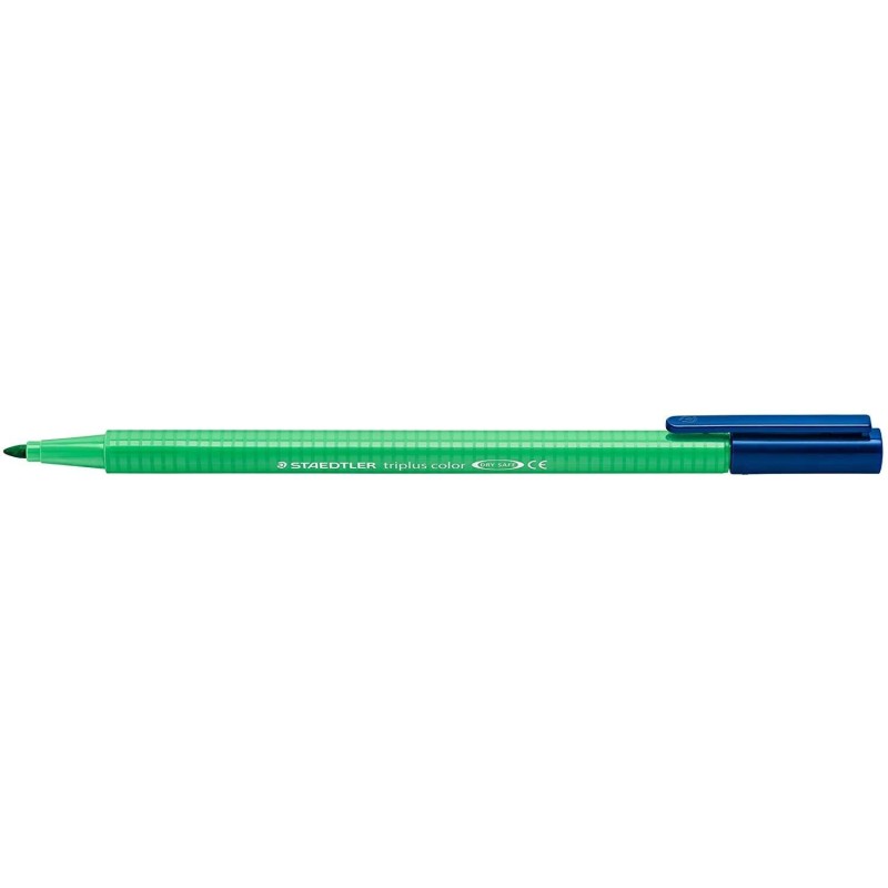 Staedtler Triplus Color 323 Rotulador de Punta Fina - Trazo 1mm Aprox - Tinta Base de Agua - Color Verde Palido Staedtler Triplus Color 323 Rotulador de Punta Fina - Trazo 1mm Aprox - Tinta Base de Agua - Color Verde Palido