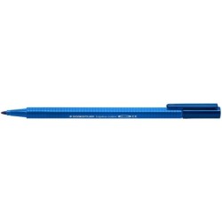 Staedtler Triplus Color 323 Pennarello Punta Fine - Tratto 1 mm Circa - Inchiostro a Base Acqua - Blu Delft 10pz 10pz