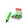 Erichkrause Visioline V-12 - Marcador de Texto con Punta Biselada - Tinta Fluorescente a Base de Agua - Color Verde