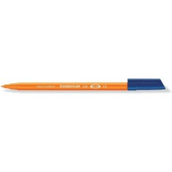 Staedtler Noris 326 Pennarello a punta fine - Tratto 1 mm circa - Barattolo a base d'acqua - Colore arancione 10pz 10pz