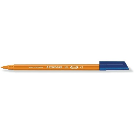 Staedtler Noris 326 Pennarello a punta fine - Tratto 1 mm circa - Vaschetta a base d'acqua - Colore marrone 10pz 10pz