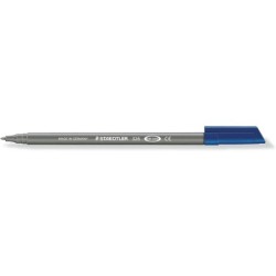 Staedtler Noris 326 Pennarello a punta fine - Tratto 1 mm circa - Vaschetta a base d'acqua - Colore grigio 10pz 10pz