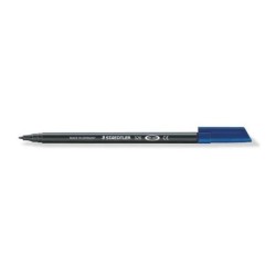 Staedtler Noris 326 Pennarello a punta fine - Tratto circa 1 mm - Vaschetta a base d'acqua - Colore nero 10pz 10pz