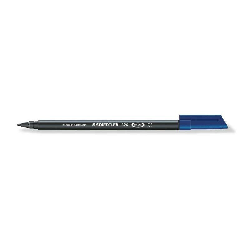 Staedtler Noris 326 Pennarello a punta fine - Tratto circa 1 mm - Vaschetta a base d'acqua - Colore nero 10pz 10pz Staedtler Noris 326 Pennarello a punta fine - Tratto circa 1 mm - Vaschetta a base d'acqua - Colore nero 10pz 10pz