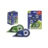 Bismark Pack de 3 Cintas Correctoras 5mm x 12m - Cuerpo Transparente - Forma Ergonomica