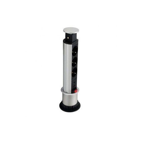 Equipaggia la ciabatta pop-up per tavolo 3 Shuckos + 2 cavi USB - 1,80 m
