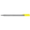 Staedtler Triplus Fineliner 334 Pennarello Punta Fine - Tratto da 0,3 mm - Inchiostro a base d'acqua - Colore Giallo Neon 10pz 1