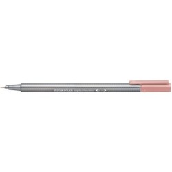 Staedtler Triplus Fineliner 334 Rotulador de Punta Fina - Trazo de 0.3mm - Tinta Base de Agua - Color Rosa Antiguo