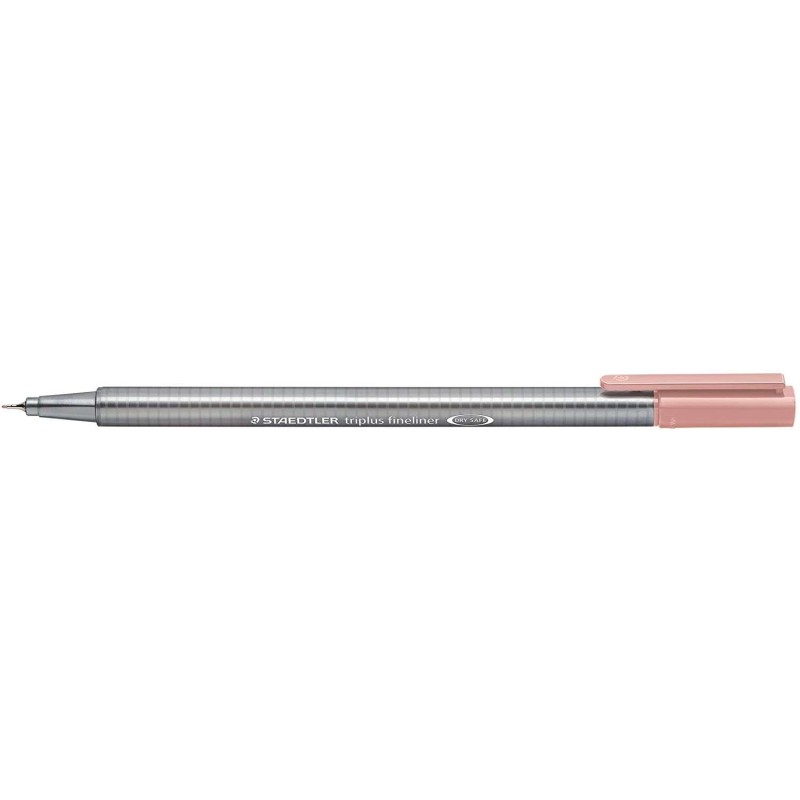 Staedtler Triplus Fineliner 334 Rotulador de Punta Fina - Trazo de 0.3mm - Tinta Base de Agua - Color Rosa Antiguo Staedtler Triplus Fineliner 334 Rotulador de Punta Fina - Trazo de 0.3mm - Tinta Base de Agua - Color Rosa Antiguo