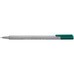 Staedtler Triplus Fineliner 334 Rotulador de Punta Fina - Trazo de 0.3mm - Tinta Base de Agua - Color Azul Indigo