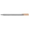 Staedtler Triplus Fineliner 334 Pennarello a punta fine - Linea da 0,3 mm - Inchiostro a base d'acqua - Colore sabbia 10pz 10pz