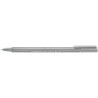 Staedtler Triplus Fineliner 334 Rotulador de Punta Fina - Trazo de 0.3mm - Tinta Base de Agua - Color Gris Plata