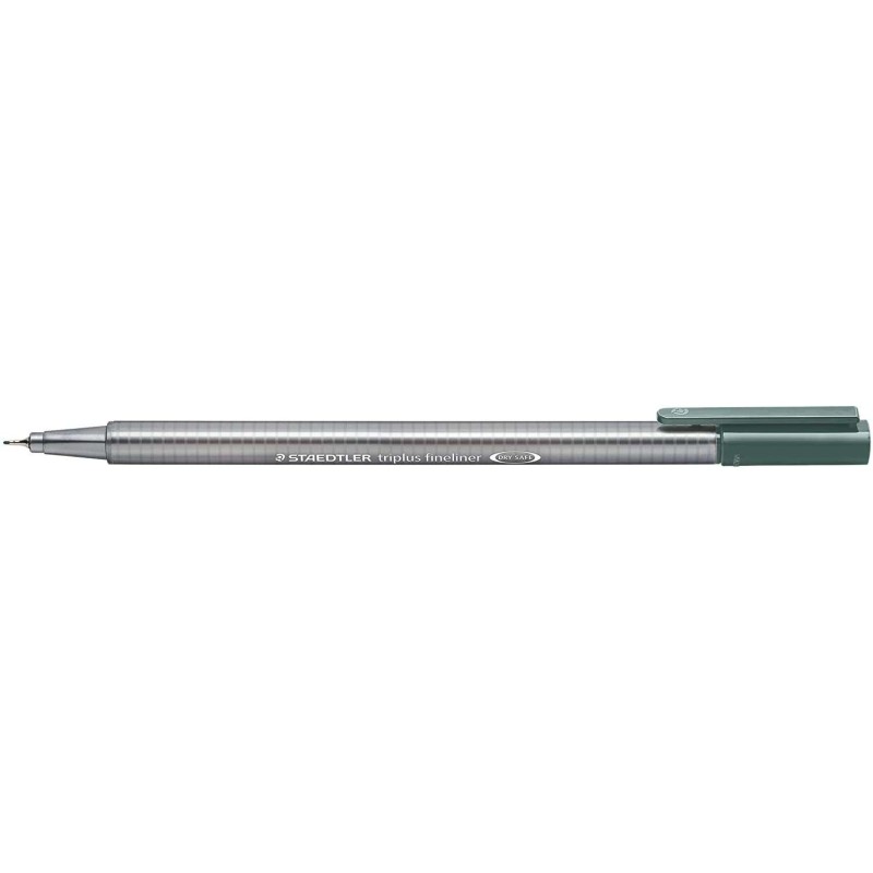 Staedtler Triplus Fineliner 334 Pennarello Punta Fine - Tratto da 0,3 mm - Inchiostro a base d'acqua - Colore Grigio Caldo 10pz Staedtler Triplus Fineliner 334 Pennarello Punta Fine - Tratto da 0,3 mm - Inchiostro a base d'acqua - Colore Grigio Caldo 10pz