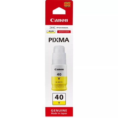 Bottiglia d'inchiostro originale gialla Canon GI40 - GI40Y/3402C001