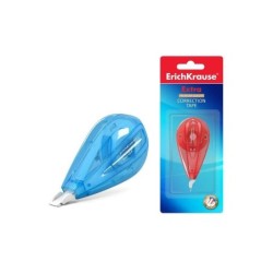 Erichkrause Cinta Correctora Extra - Ideal para Correccion Rapida y Segura - Secado Inmediato - Color Variado