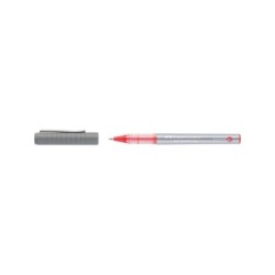 Faber-Castell Penna a inchiostro liquido Roller Free Ink - Punta conica da 0,7 mm - Larghezza tratto sottile - Clip in metallo -