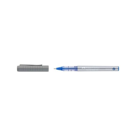 Faber-Castell Penna a inchiostro liquido con inchiostro roller free - Punta conica da 0,7 mm - Larghezza tratto sottile - Clip i